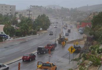 Raymond deja afectaciones por lluvias en Los Cabos