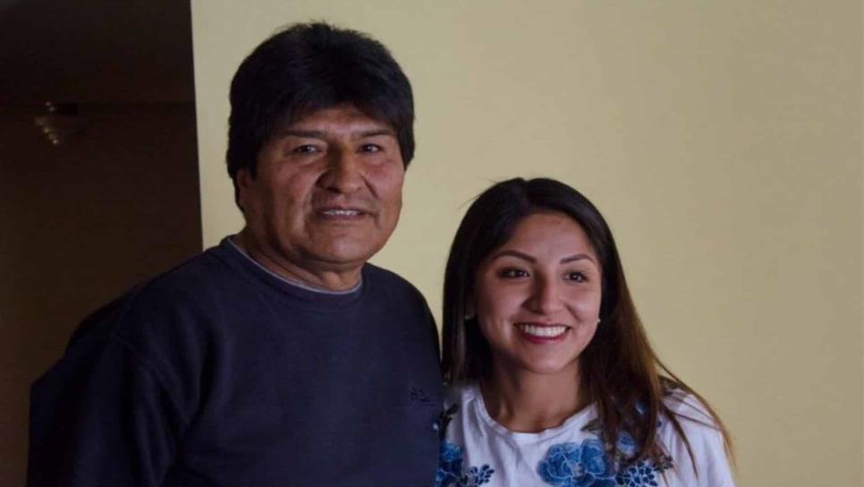 Bolivia autoriza salida de hija de Evo Morales a México