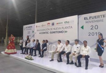 Inaugura Contec 2 plantas en el norte de Sinaloa