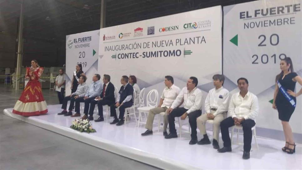 Inaugura Contec 2 plantas en el norte de Sinaloa