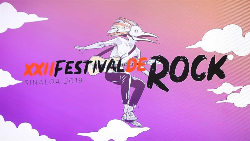 Presentan cartelera del Festival de Rock Sinaloa en Los Mochis
