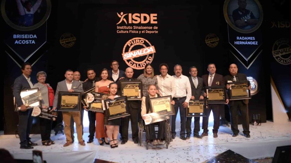 Entregan Premio Estatal del Deporte Sinaloa 2019
