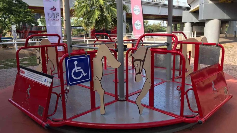 Inauguran nuevos juegos incluyentes del Parque Acuático