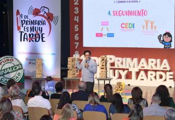 Presentan resultados de la estrategia Primero de Primaria es Muy Tarde