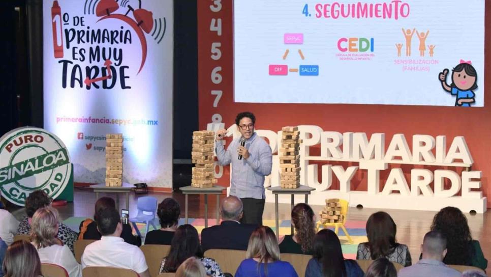 Presentan resultados de la estrategia Primero de Primaria es Muy Tarde