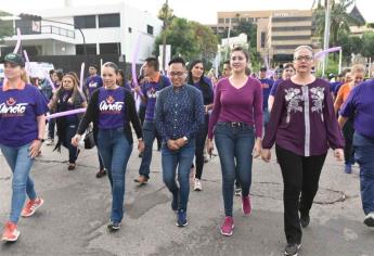 Con marcha arrancan jornadas de activismo contra la violencia de género