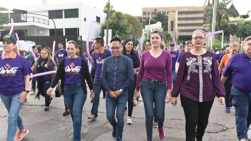 Con marcha arrancan jornadas de activismo contra la violencia de género