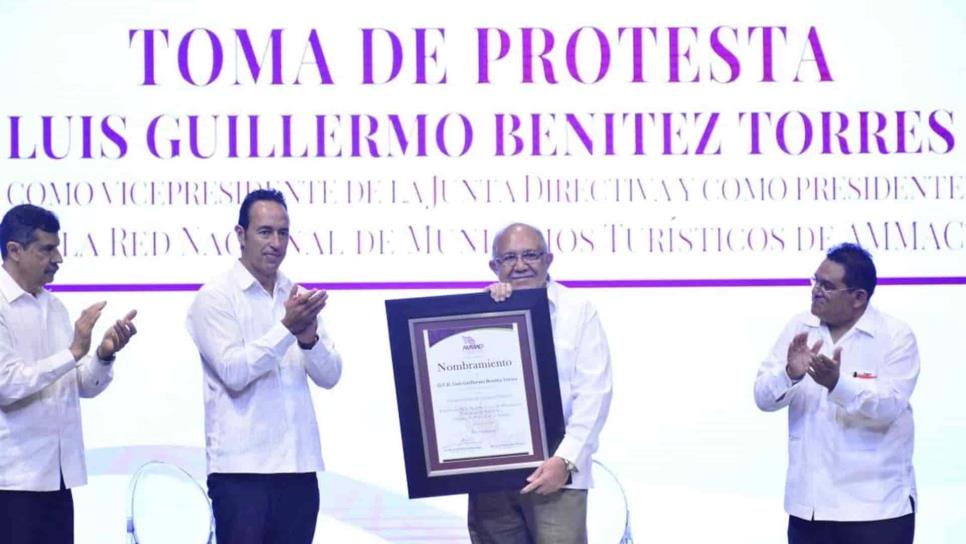 Alcalde de Mazatlán rinde protesta como Vicepresidente de la Asociación de Municipios de México