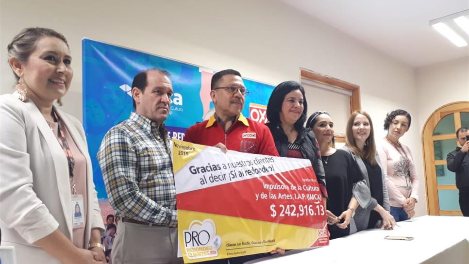 Recibe IMCA redondeo de tiendas Oxxo