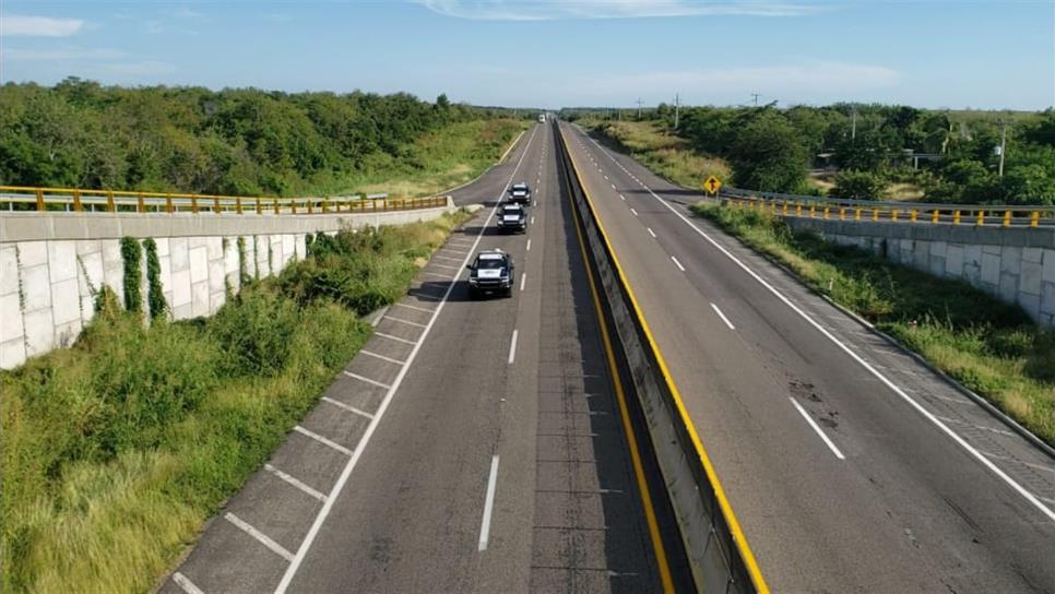 Reabren circulación vehicular en carreteras Mazatlán-Culiacán
