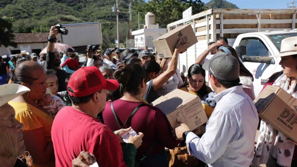 Otorgan apoyos significativos en San José de Gracia, Sinaloa