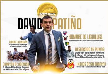 David Patiño dirigirá a Dorados