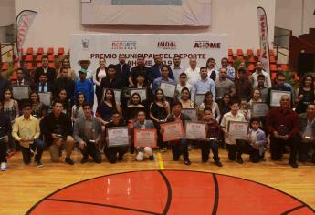 Entregan Premio Municipal del Deporte en Ahome 2019