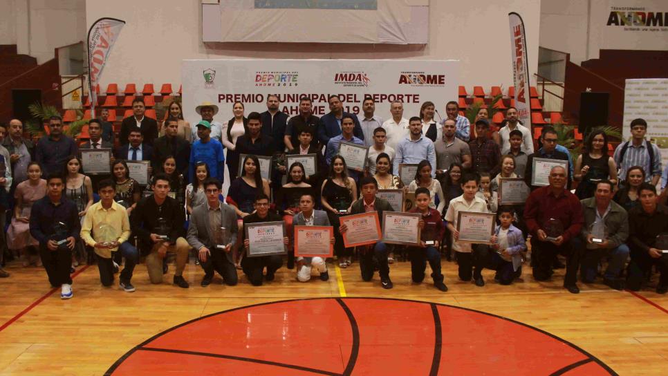 Entregan Premio Municipal del Deporte en Ahome 2019