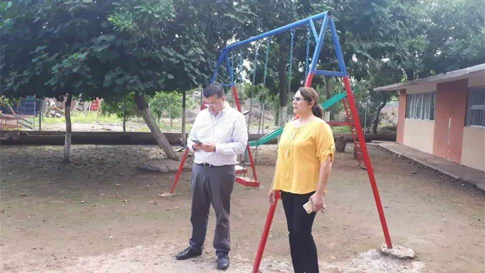 Atiende ISIFE necesidades de la escuela Jaime Nunó, en Ahome