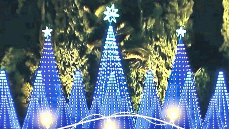 Invitan al espectáculo interactivo de luces navideñas en Mazatlán