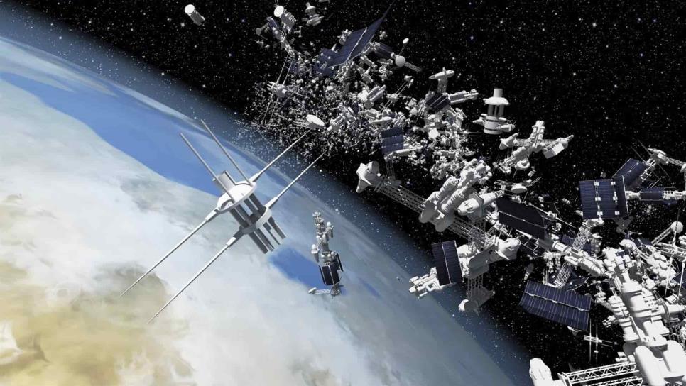 Basura espacial afecta a los satélites operativos