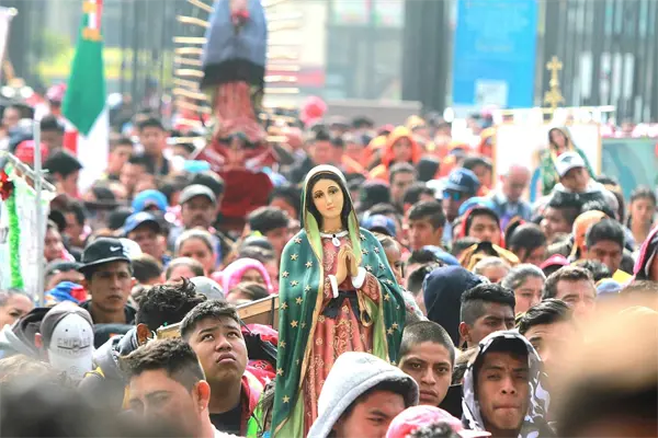 Recibe Basílica 9.8 millones de visitantes: Protección Civil Recibe Basílica 9.8 millones de visitantes: Protección Civil