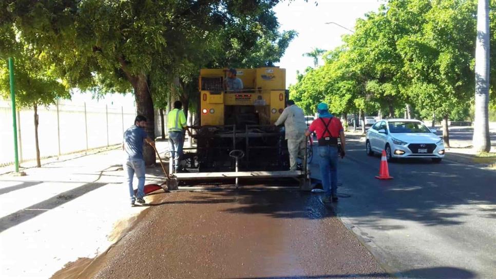 Aseguran que reencarpetado en calles de Culiacán debe durar 15 años