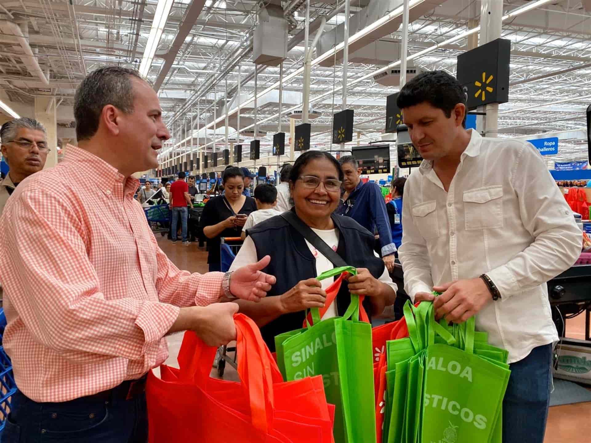 Se suman Walmart y Aurrerá a la campaña #SinaloaSinPlásticos