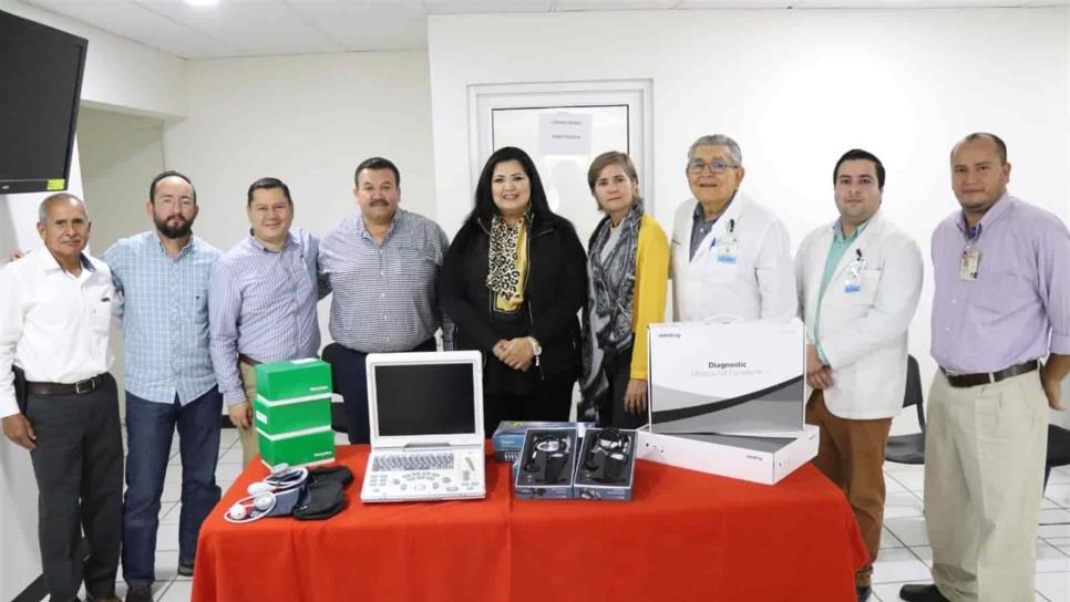 Dotan a Hospital Integral de Navolato de ultrasonido y equipo medico