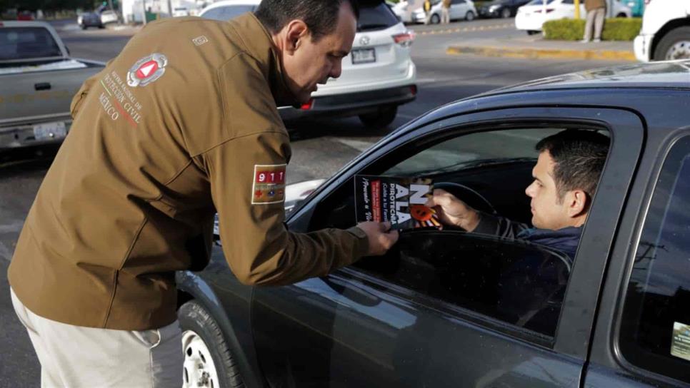 En campaña Protección Civil para evitar la pirotecnia