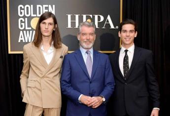 Hijos de Pierce Brosnan serán embajadores de los Globos de Oro