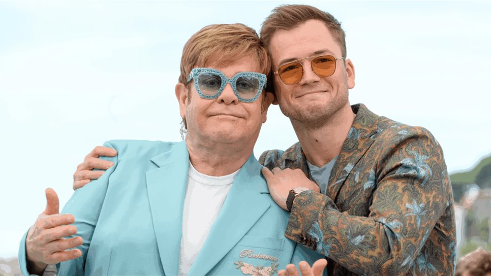 Elton John destaca trabajo de Taron Egerton en “Rocketman”