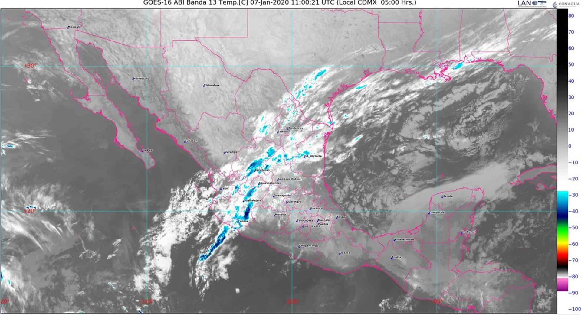 FOTO: Twitter @conagua_clima.
