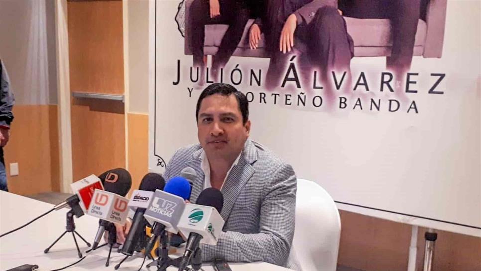Julión Álvarez invita a su concierto este 1 de febrero