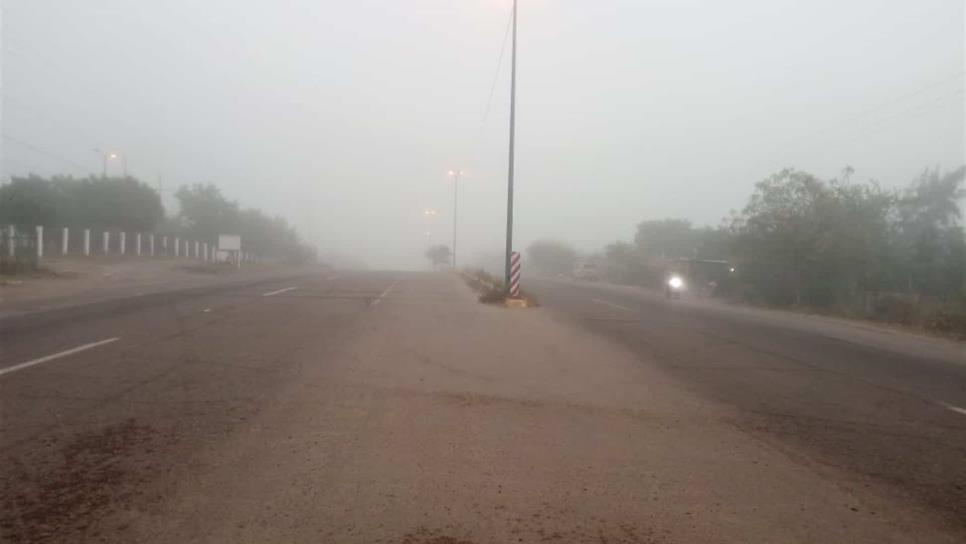 Piden precaución por presencia de neblina en la Mochis-El Fuerte