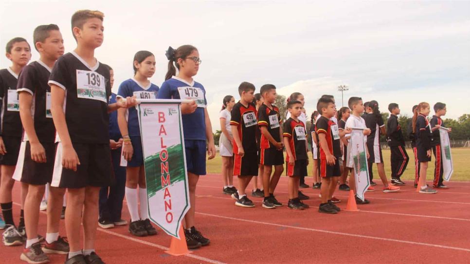 Inauguran los  Juegos Deportivos Nacionales Escolares de Educación Básica