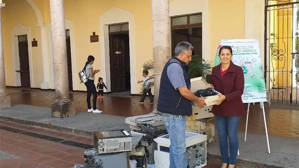 Arranca segunda edición del “Reciclón Electrónico” en El Fuerte