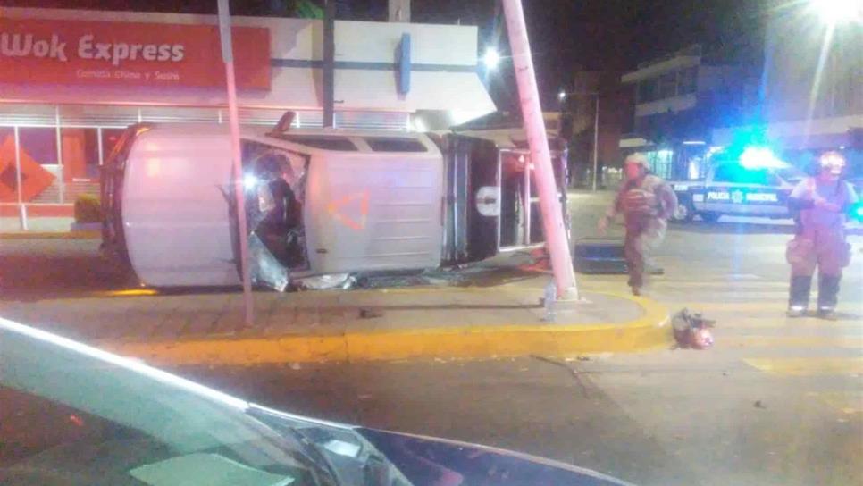 Choque deja 4 marinos lesionados, en Culiacán