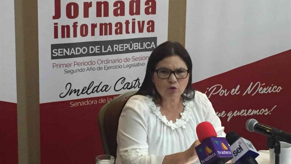 Le urge a Sinaloa un cambio de gobierno: Imelda Castro