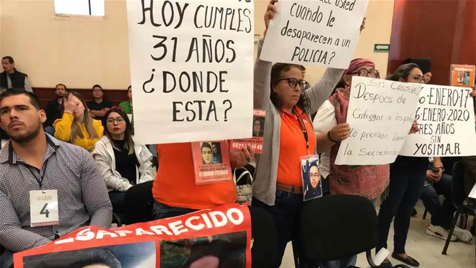 Sabuesos Guerreras reclama por levantones ante el titular de la SSP