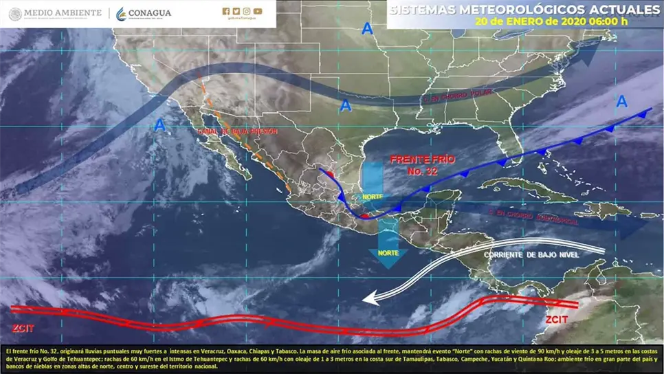 FOTO: Twitter @conagua_clima.
