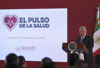 Presenta López Obrador informe “El Pulso de la Salud”