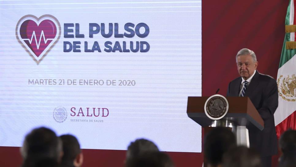 Presenta López Obrador informe “El Pulso de la Salud”