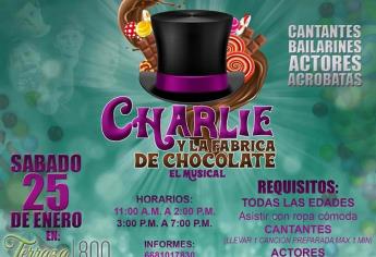 Convocan a participar en casting de Charlie y la Fábrica de Chocolate