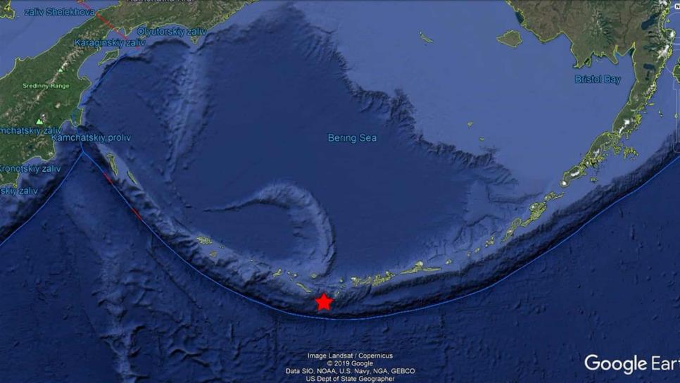 Terremoto de 6.2 se registra cerca de un volcán en Alaska