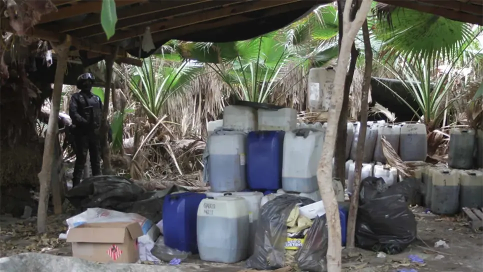 Asegura FGR narcolaboratorio en Culiacán