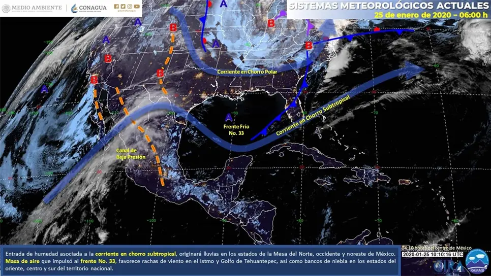 FOTO: Twitter @conagua_clima