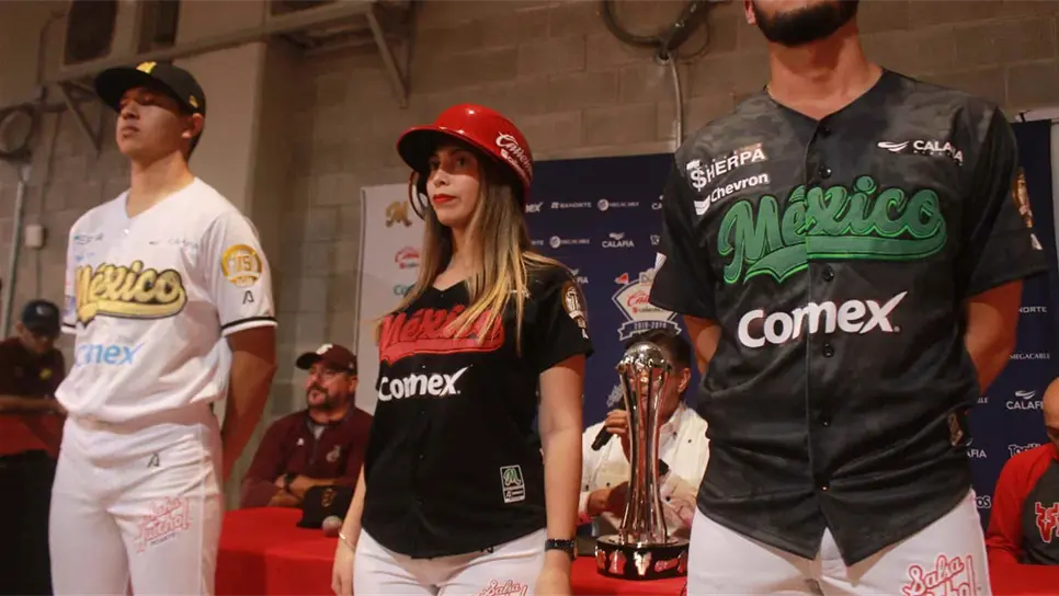 Presentan uniformes de México para la Serie del Caribe
