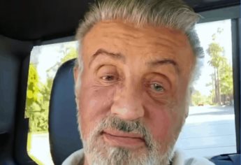 Sylvester Stallone aparece con pelo y barba totalmente canos