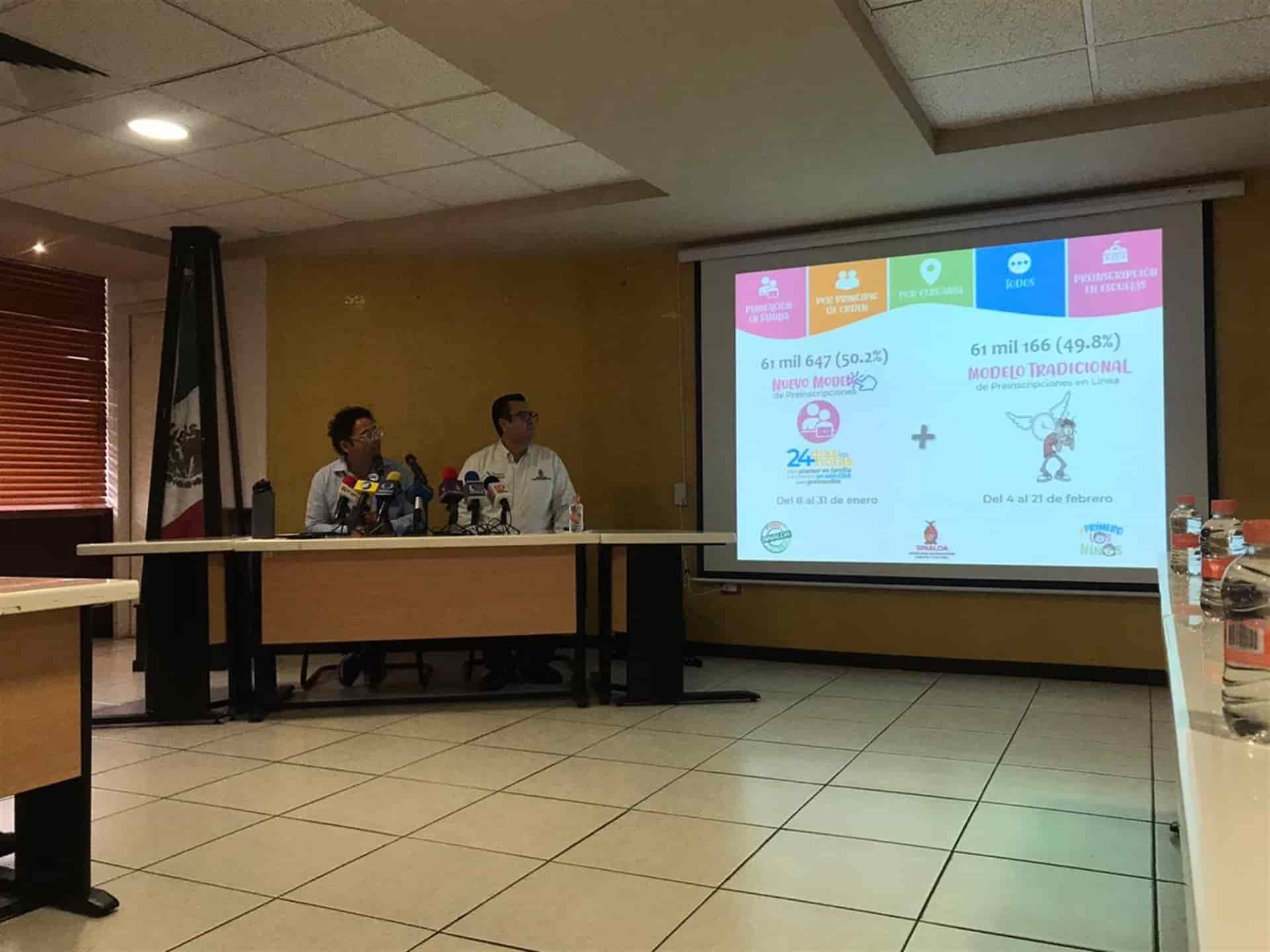 Todo listo para las preinscripciones en línea en Sinaloa