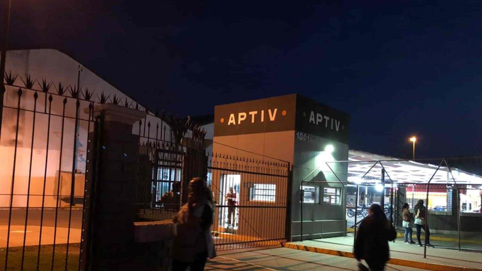 Trabajadores de APTIV advierten paro general por falta de pagos