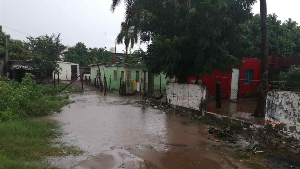 Sufren en Dautillos encharcamientos por lluvias