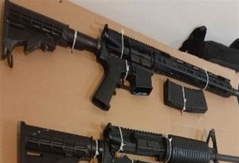 Traía dos AR-15 a Los Mochis y lo detienen en Guasave