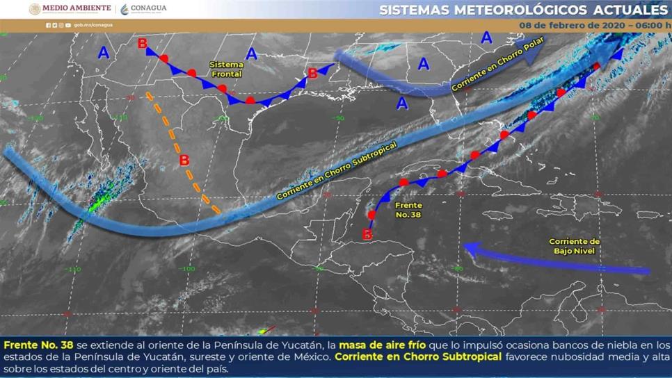 Pronostica SMN día caluroso en Sinaloa; se espera otro frente frío